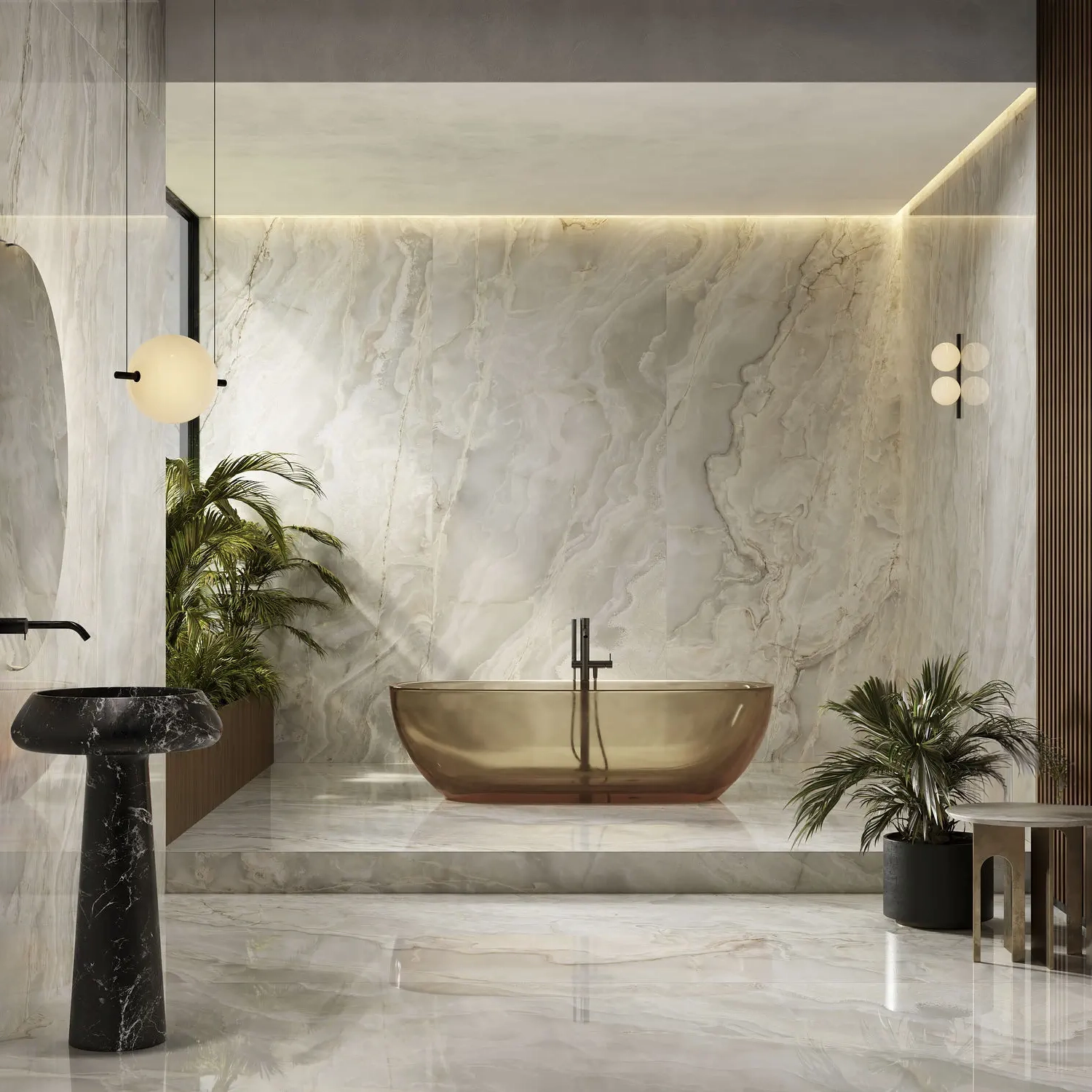 Luxury bathtubs for hospitality spaces