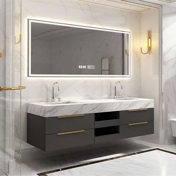 Hospitality bathroom vanities and sinks