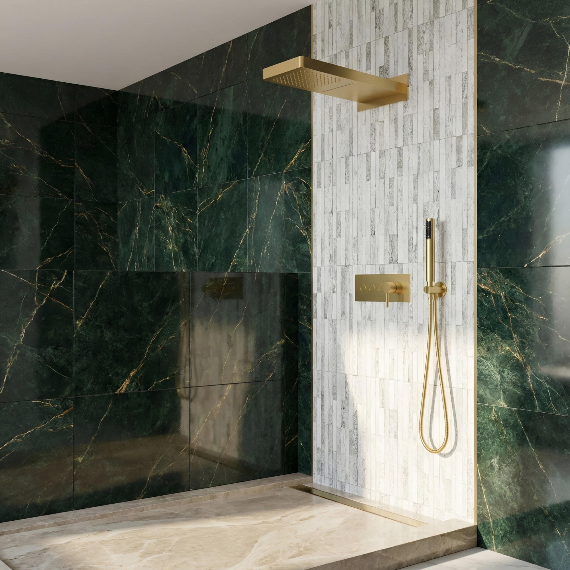 Luxury shower systems for hotels and resorts