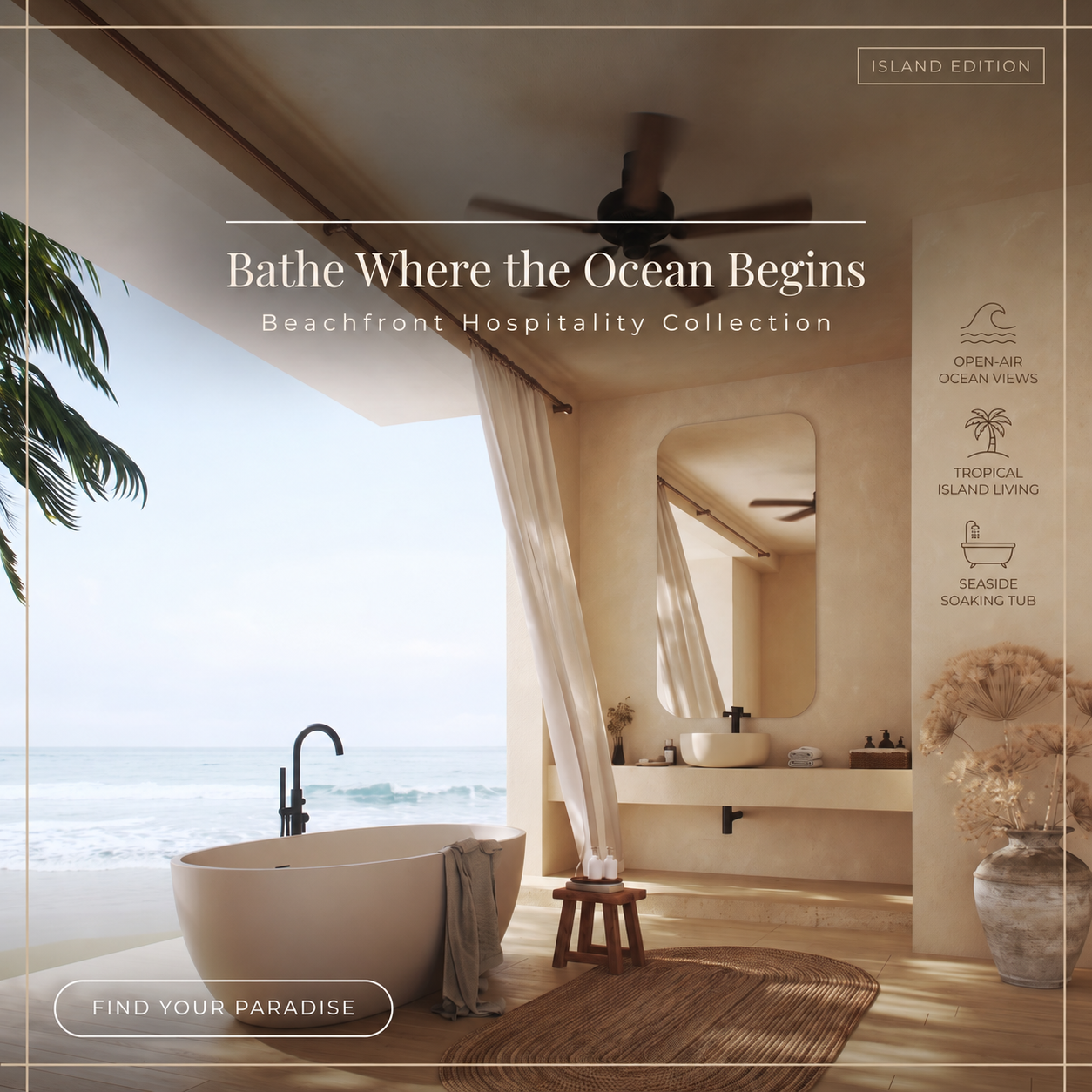 Luxury hotel bathroom fixture design and hospitality specification